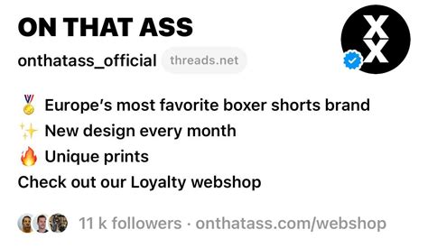 onthatass|ON THAT ASS (@onthatass.